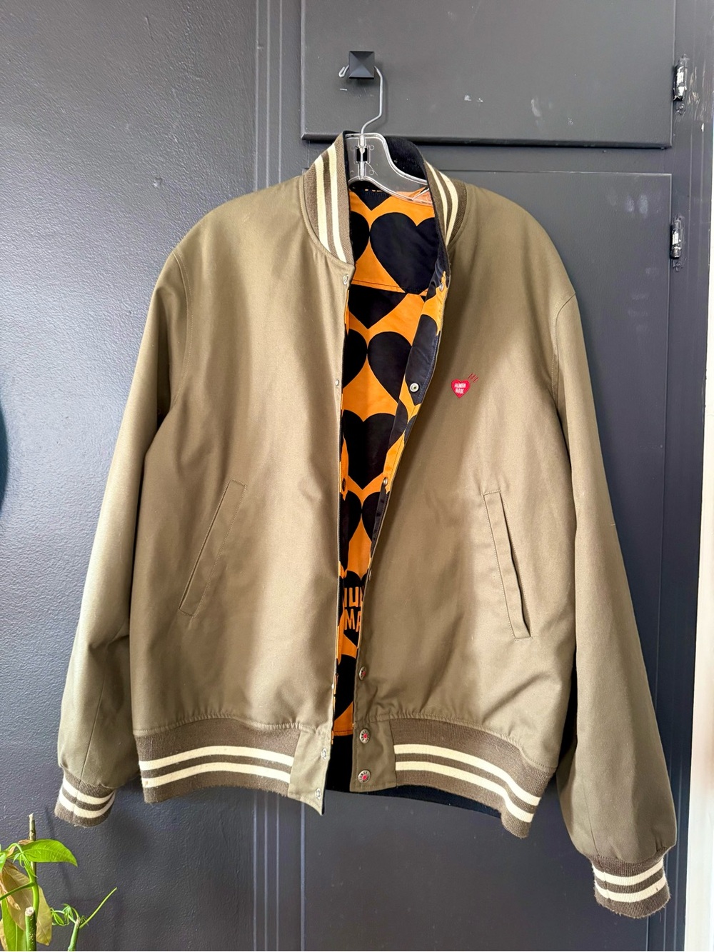 Human made reversible jacket